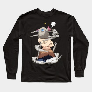 Inosuke Hashibira Long Sleeve T-Shirt